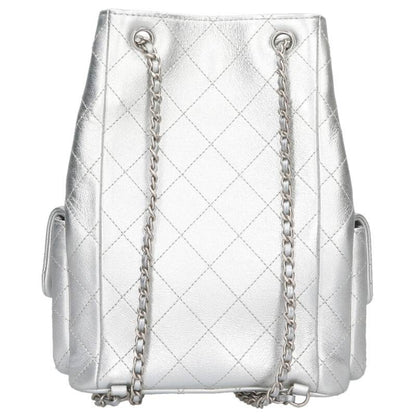 CHANEL Matelassé Quilted Leather Backpack Size ONE SIZE
