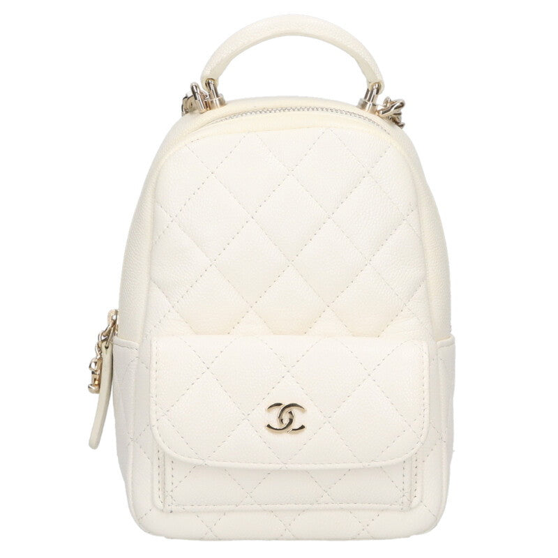 CHANEL Timeless Classic Line Leather Backpack Size ONE SIZE