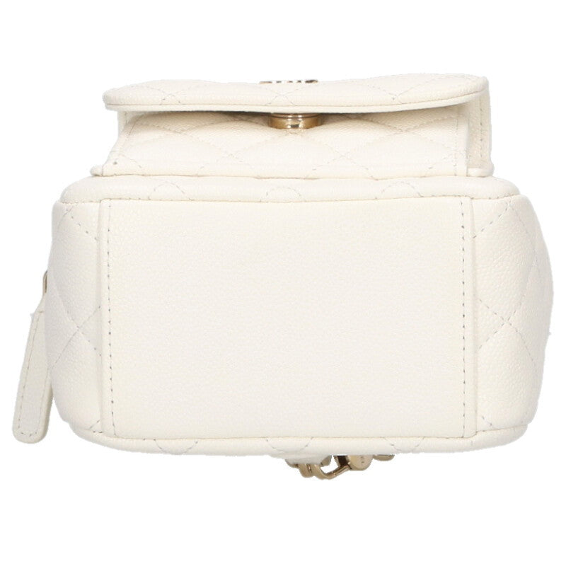 CHANEL Timeless Classic Line Leather Backpack Size ONE SIZE