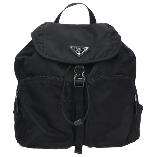 PRADA Re-Nylon Triangle Logo Nylon Backpack Size ONE SIZE