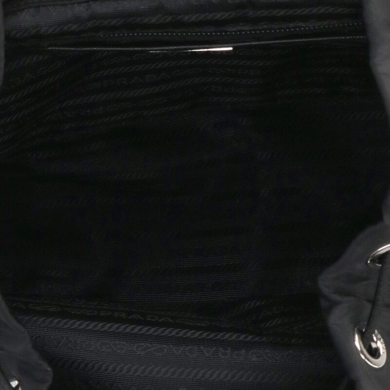 PRADA Re-Nylon Triangle Logo Nylon Backpack Size ONE SIZE