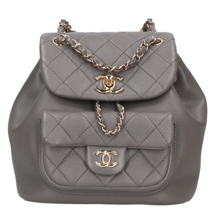 CHANEL Matelassé Lambskin Daypack Backpack Size ONE SIZE