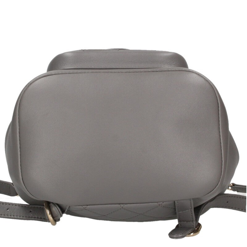 CHANEL Matelassé Lambskin Daypack Backpack Size ONE SIZE