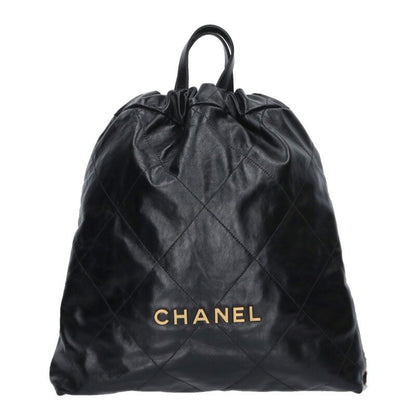 CHANEL Chanel 22 Large Shiny Calfskin Backpack Size ONE SIZE