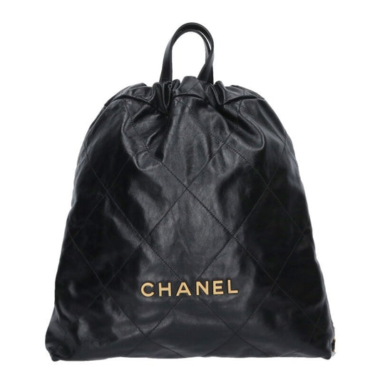 CHANEL Chanel 22 Large Shiny Calfskin Backpack Size ONE SIZE
