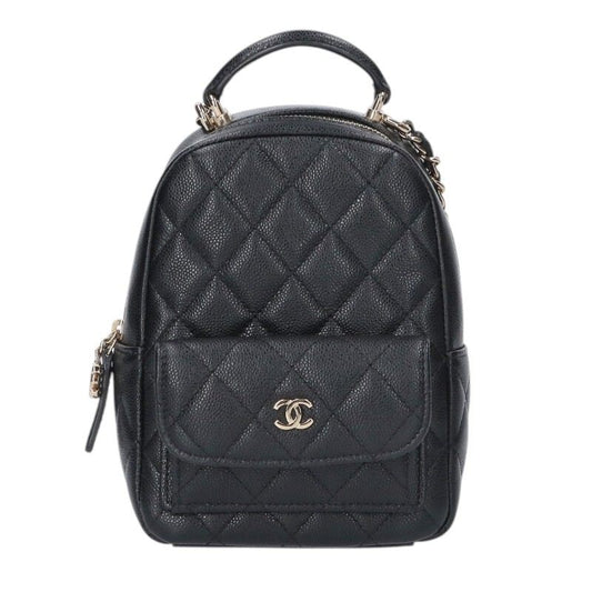 CHANEL AP3753 Matelassé CC Caviar Mini Size ONE SIZE