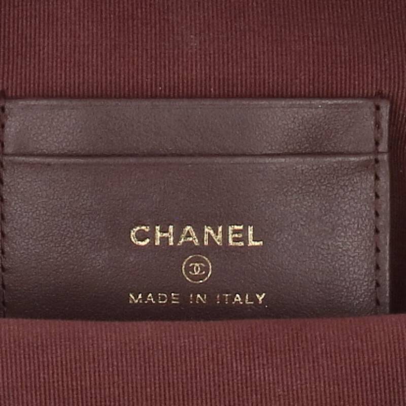 CHANEL AP3753 Matelassé CC Caviar Mini Size ONE SIZE