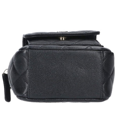 CHANEL AP3753 Matelassé CC Caviar Mini Size ONE SIZE