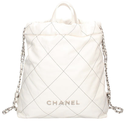 CHANEL Chanel 22 Large Calfskin Backpack Multi Size ONE SIZE