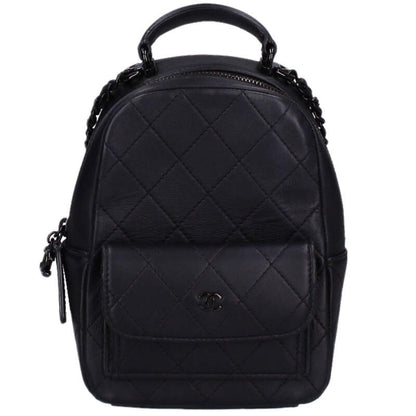 CHANEL AP3753 Matelassé CC Leather Daypack Size ONE SIZE