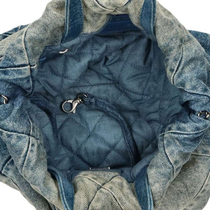 CHANEL Chanel 22 AS3859 Denim Chain Backpack Multi