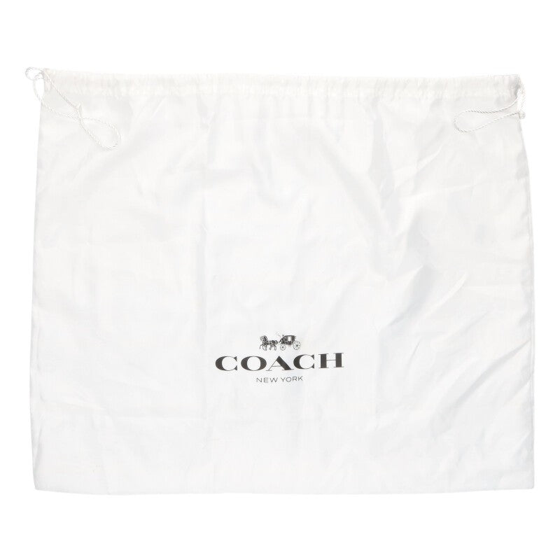 COACH Polished Pebble Canvas Backpack Red Size ONE SIZE