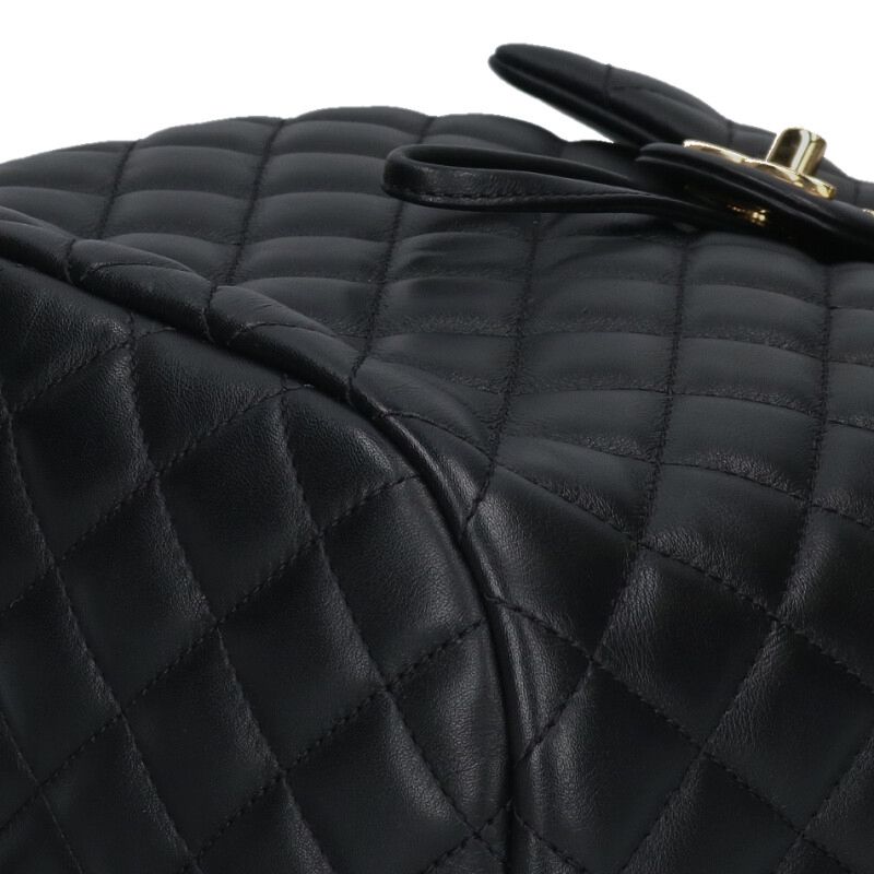 CHANEL G Hardware Lambskin Chain Backpack Size ONE SIZE