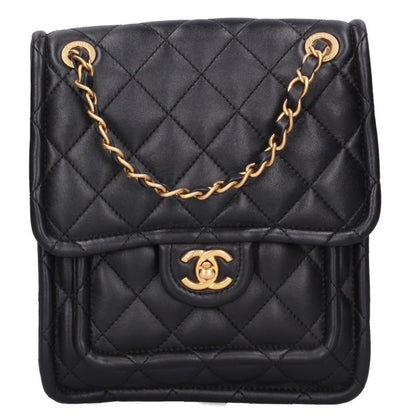 CHANEL 24P Lambskin Gold HW Backpack Multi Size ONE SIZE