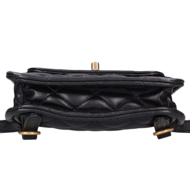 CHANEL 24P Lambskin Gold HW Backpack Multi Size ONE SIZE