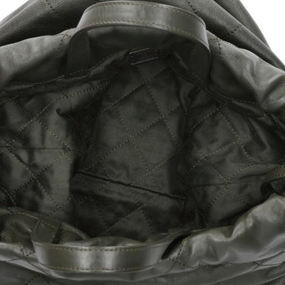CHANEL 22 Large Shiny Calfskin Backpack Multi Size ONE SIZE