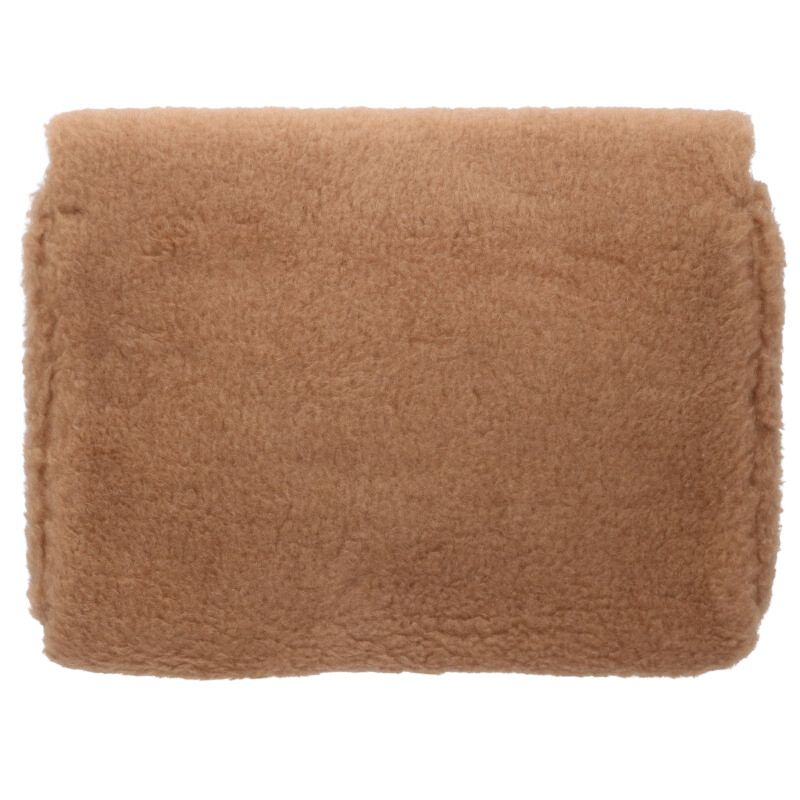 MaxMara Fur Clutch Bag Beige Size ONE SIZE