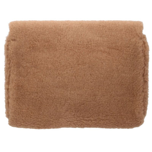 MaxMara Fur Clutch Bag Beige Size ONE SIZE