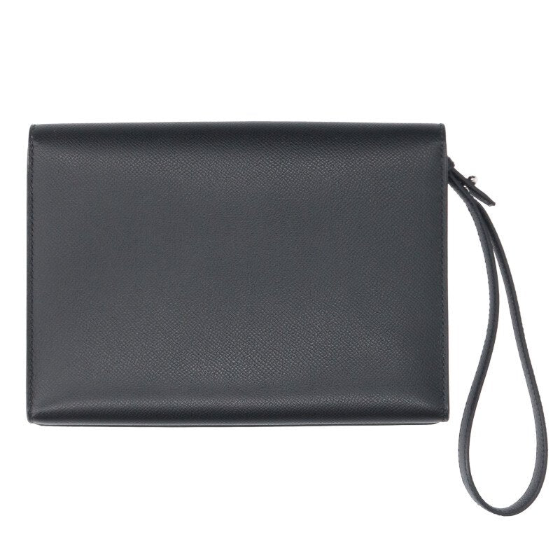 HERMES Sac a Depeches 24 Veau Epsom Clutch Bag Size ONE SIZE