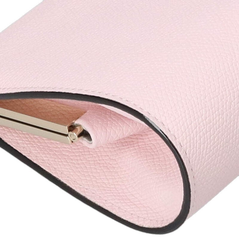 Valextra Evening Leather Clutch Bag Pink/Gold Size ONE SIZE