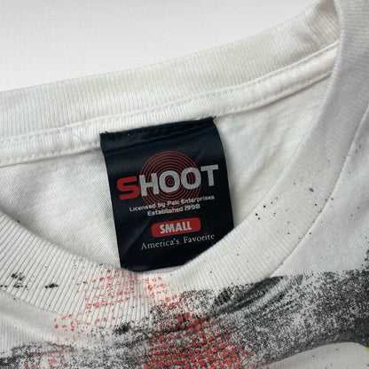 SHOOT T-Shirt White Size S