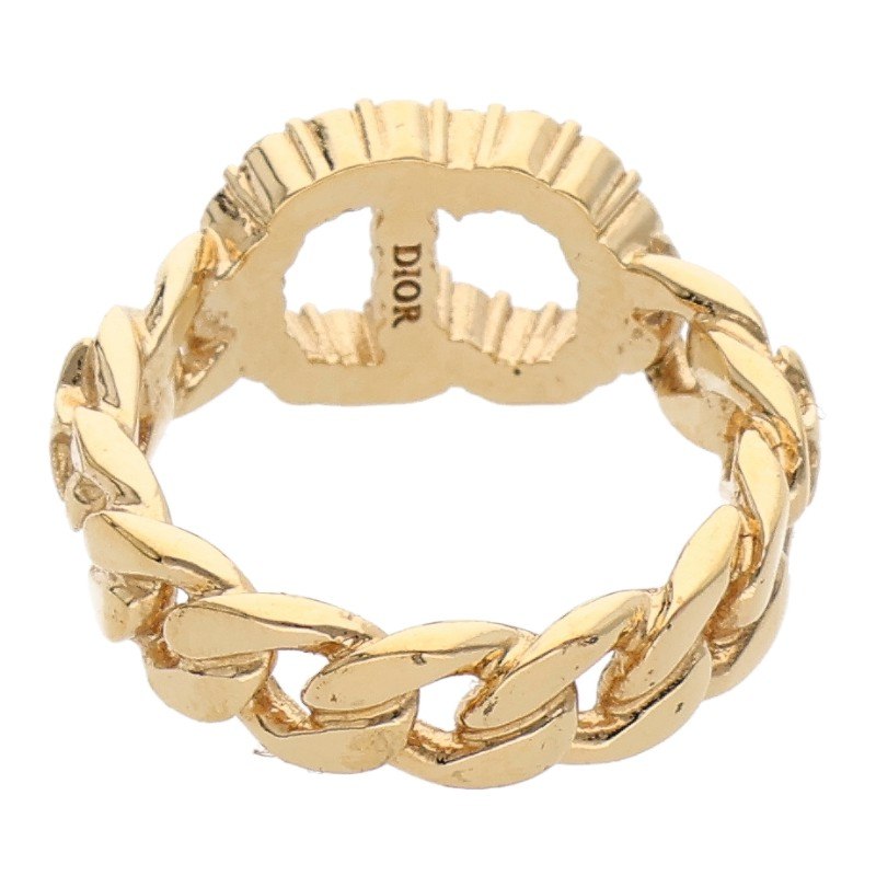 Christian Dior CLAIR D LUNE Rhinestone Ring Size ONE SIZE