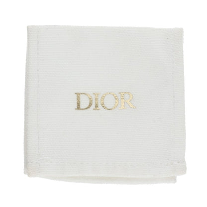DIOR PETIT CD Rhinestone Faux Pearl GP Ring Size ONE SIZE