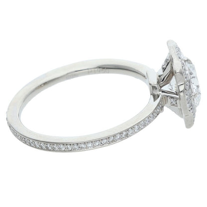 HARRY WINSTON Belle by Pt950 Diamond Ring Size ONE SIZE