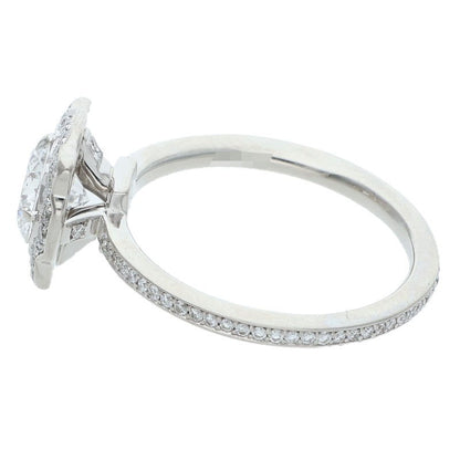 HARRY WINSTON Belle by Pt950 Diamond Ring Size ONE SIZE