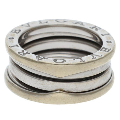 BVLGARI B-Zero1 2 Band K18WG Ring White Gold Size 47