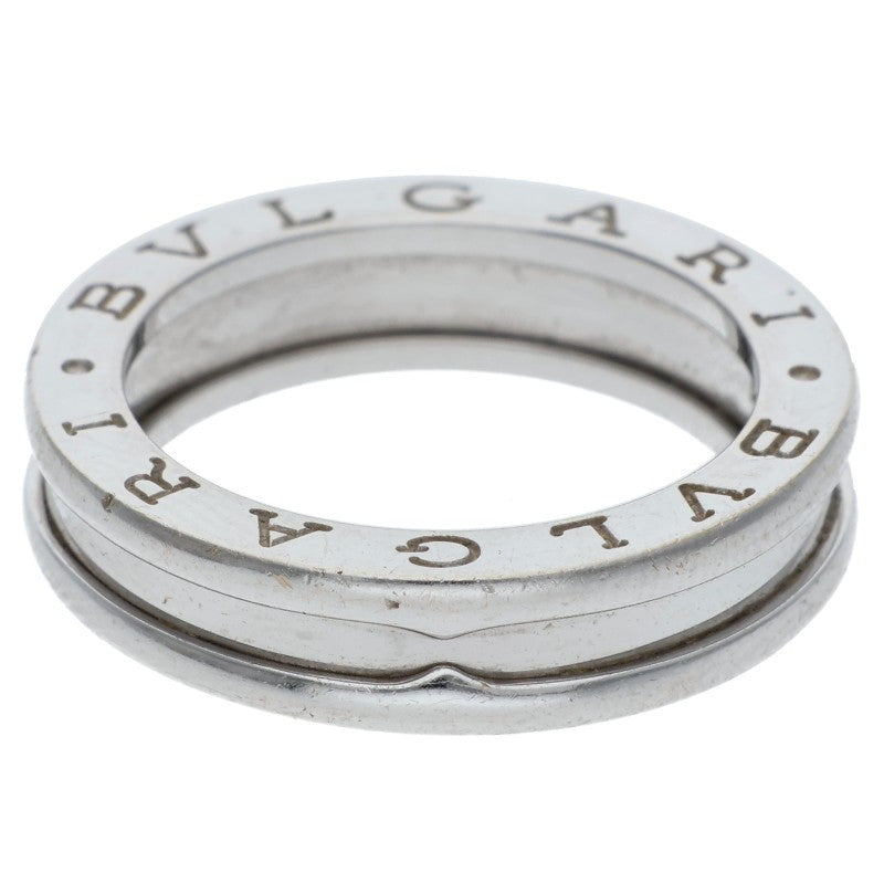 BVLGARI B-ZERO1 1-Band 18K White Gold Ring Size 51