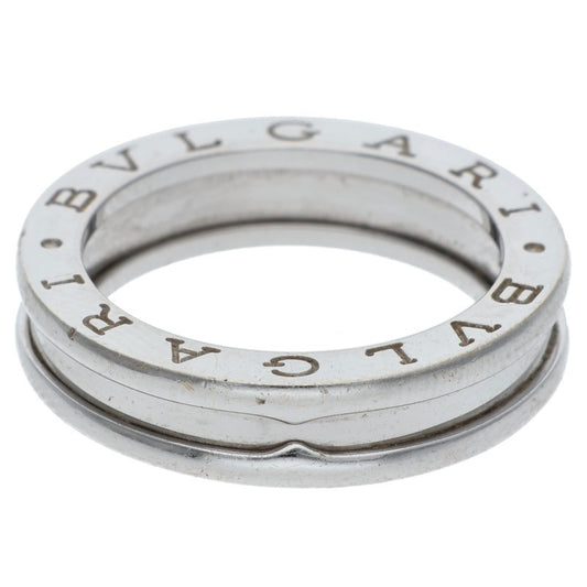 BVLGARI B-ZERO1 1-Band 18K White Gold Ring Size 51