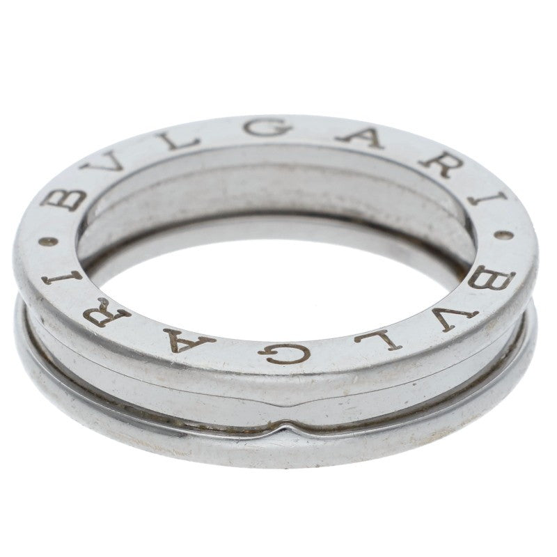BVLGARI B-ZERO1 1-Band 18K White Gold Ring Size 51