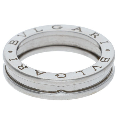 BVLGARI B-ZERO1 1-Band 18K White Gold Ring Size 51