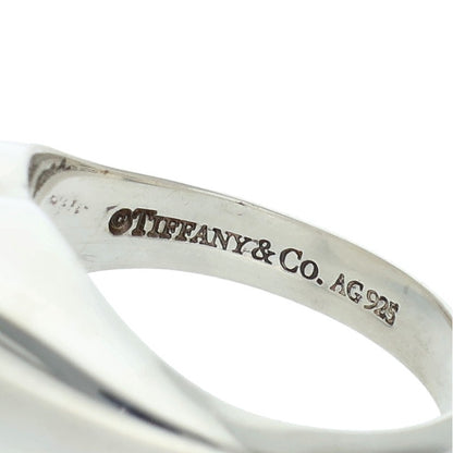 TIFFANY&Co. Return to Heart Silver Signet Ring Size ONE SIZE