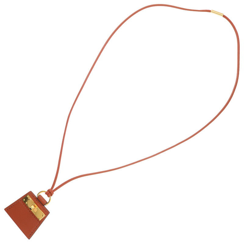 HERMES Mon Petit Kelly Gold H/W Necklace Size ONE SIZE