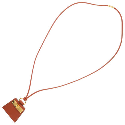 HERMES Mon Petit Kelly Gold H/W Necklace Size ONE SIZE