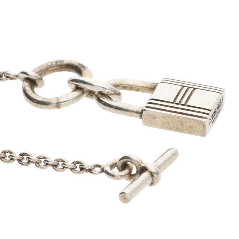 HERMES Amulette Cadena Padlock Motif Necklace Size ONE SIZE