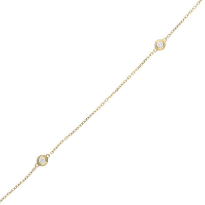 Cartier Diamants Légers K18YG 6P Diamond Size ONE SIZE
