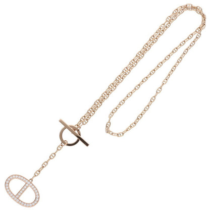HERMES Chaine d'Ancre Contour GM K18PG Diamond Size ONE SIZE