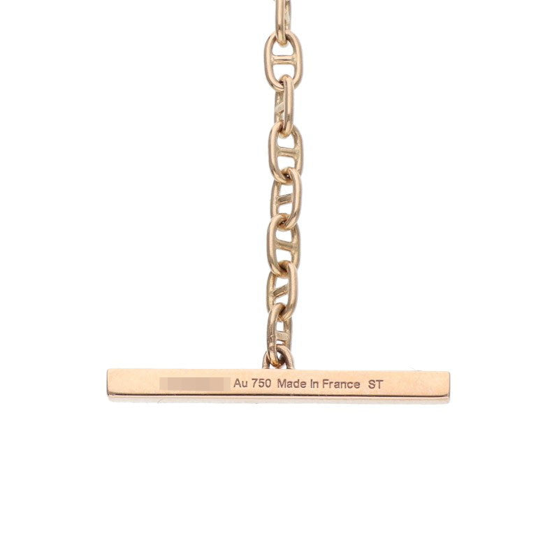 HERMES Chaine d'Ancre Contour GM K18PG Diamond Size ONE SIZE