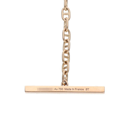 HERMES Chaine d'Ancre Contour GM K18PG Diamond Size ONE SIZE