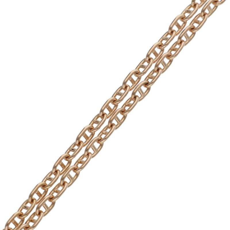 HERMES Chaine d'Ancre Contour GM K18PG Diamond Size Multi