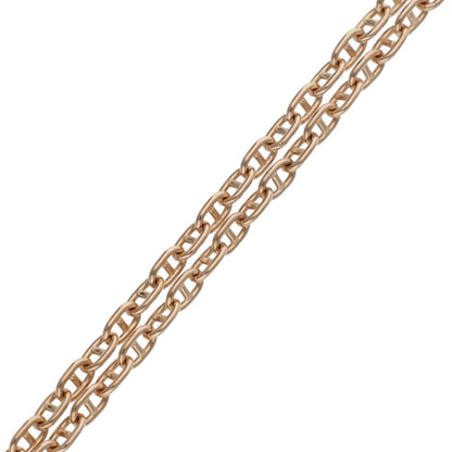 HERMES Chaine d'Ancre Contour GM K18PG Diamond Size Multi