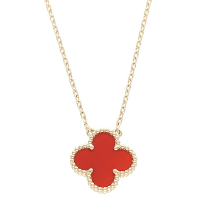 VANCLEEF & ARPELS Vintage Alhambra K18YG Size ONE SIZE