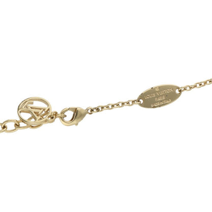 Louis Vuitton Gold LV Initiales Necklace (Silver 8.38g)