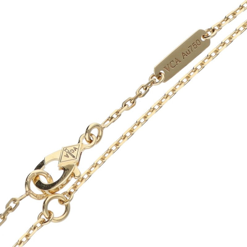 VANCLEEF & ARPELS K18YG Carnelian Necklace Size ONE SIZE
