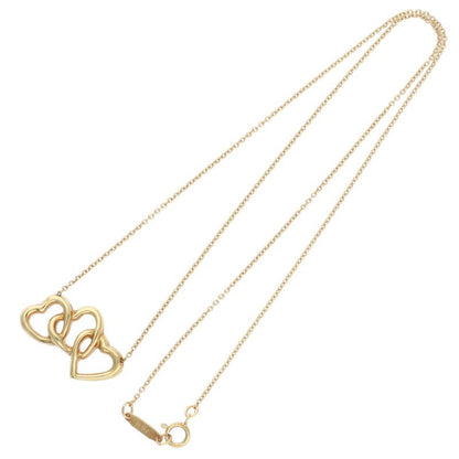 TIFFANY&Co. 18K Yellow Gold Triple Open Heart Size ONE SIZE