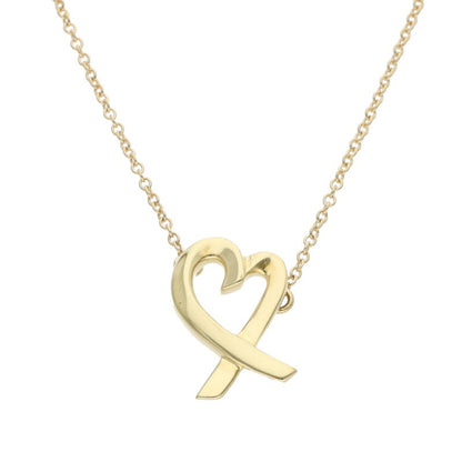 TIFFANY&Co. Loving Heart 18K Yellow Gold Size ONE SIZE