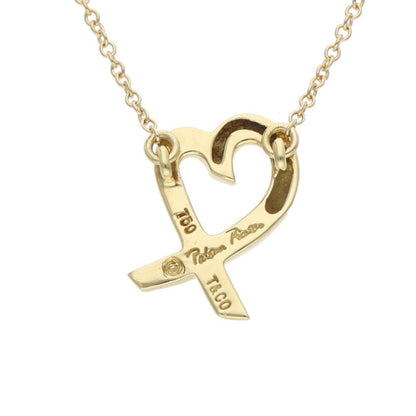 TIFFANY&Co. Loving Heart 18K Yellow Gold Size ONE SIZE